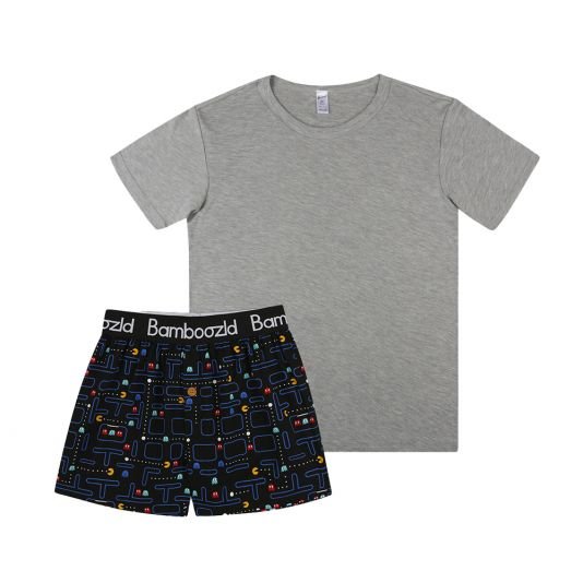 Bamboo Pacman Tee & Boxer Set