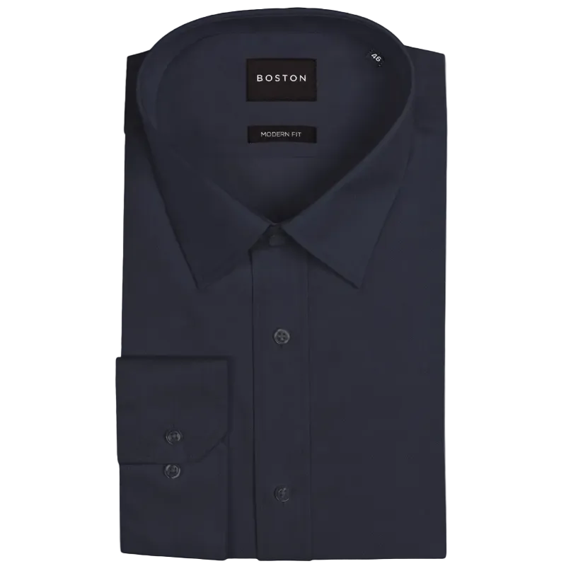 Boston Liberty Slim Business Shirt Navy