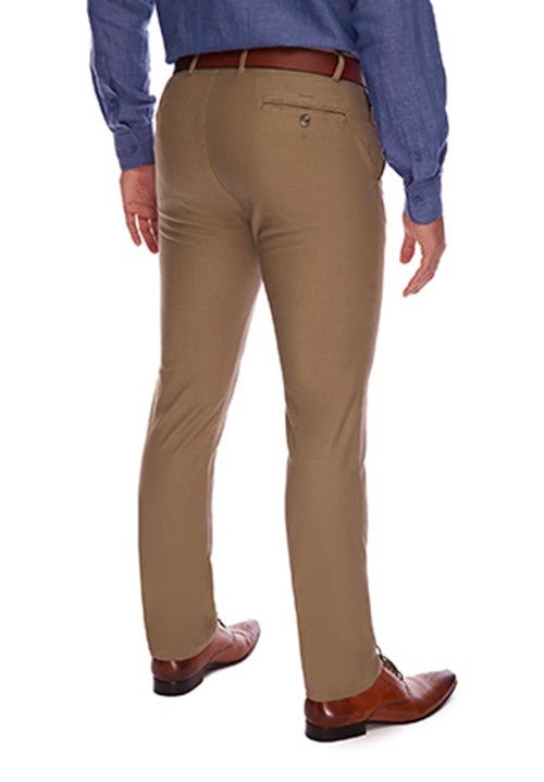 City Club Breeze Edusa Stretch Chino Tobacco