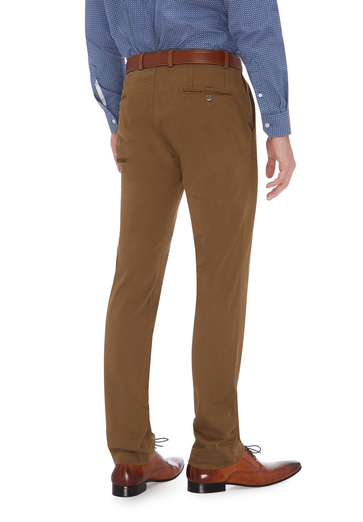 City Club Breeze Edusa Stretch Chino Nutmeg Plus Size
