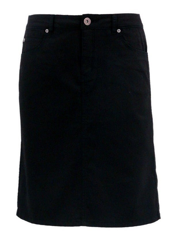 Cafe Latte Jean Skirt