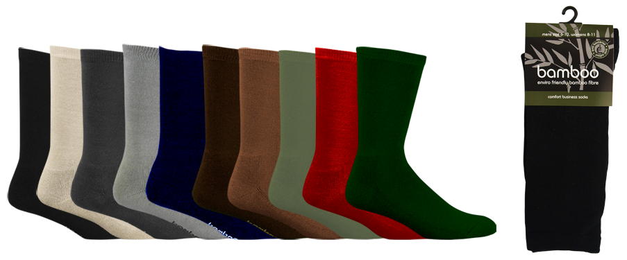 Bamboo Textiles Comfort Business Socks