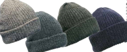 Avenel Fishermans Rib Ragg Wool Beanie