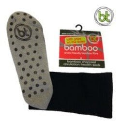 Bamboo Charcoal Health Socks with Grips