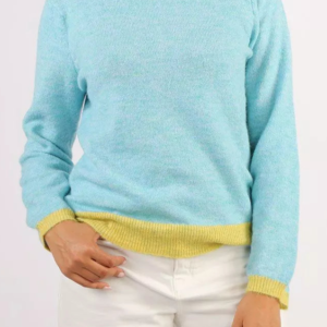 Caju Contrast Ribbing Knit Jumper