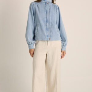 Fate + Becker Lila Denim Bubble Jacket