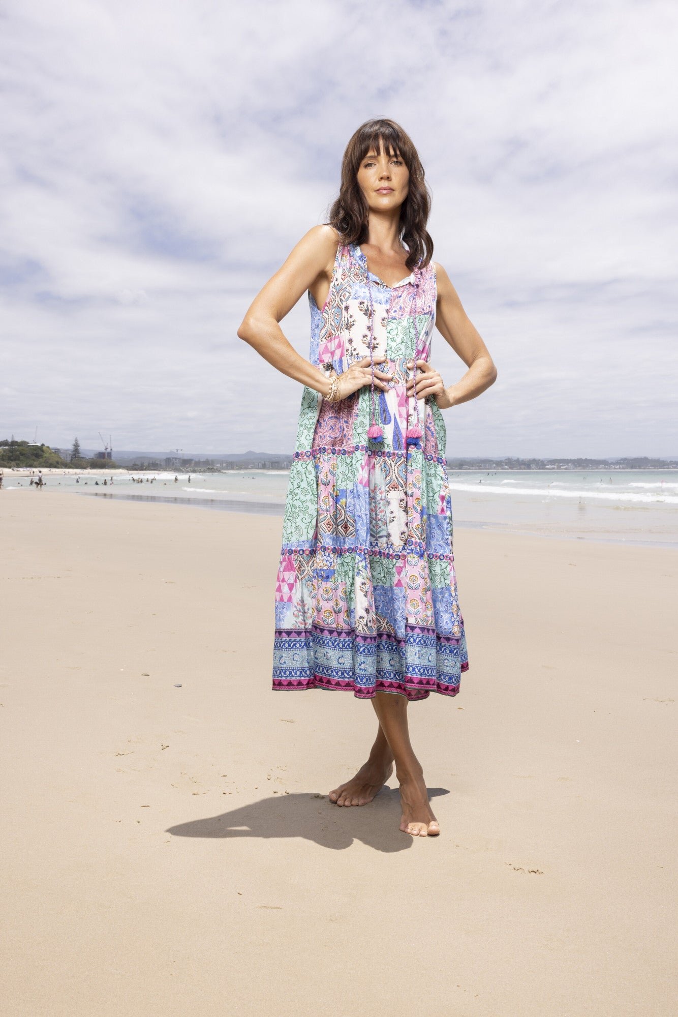 Escape By OQ Emma Sleeveless Midi Dress