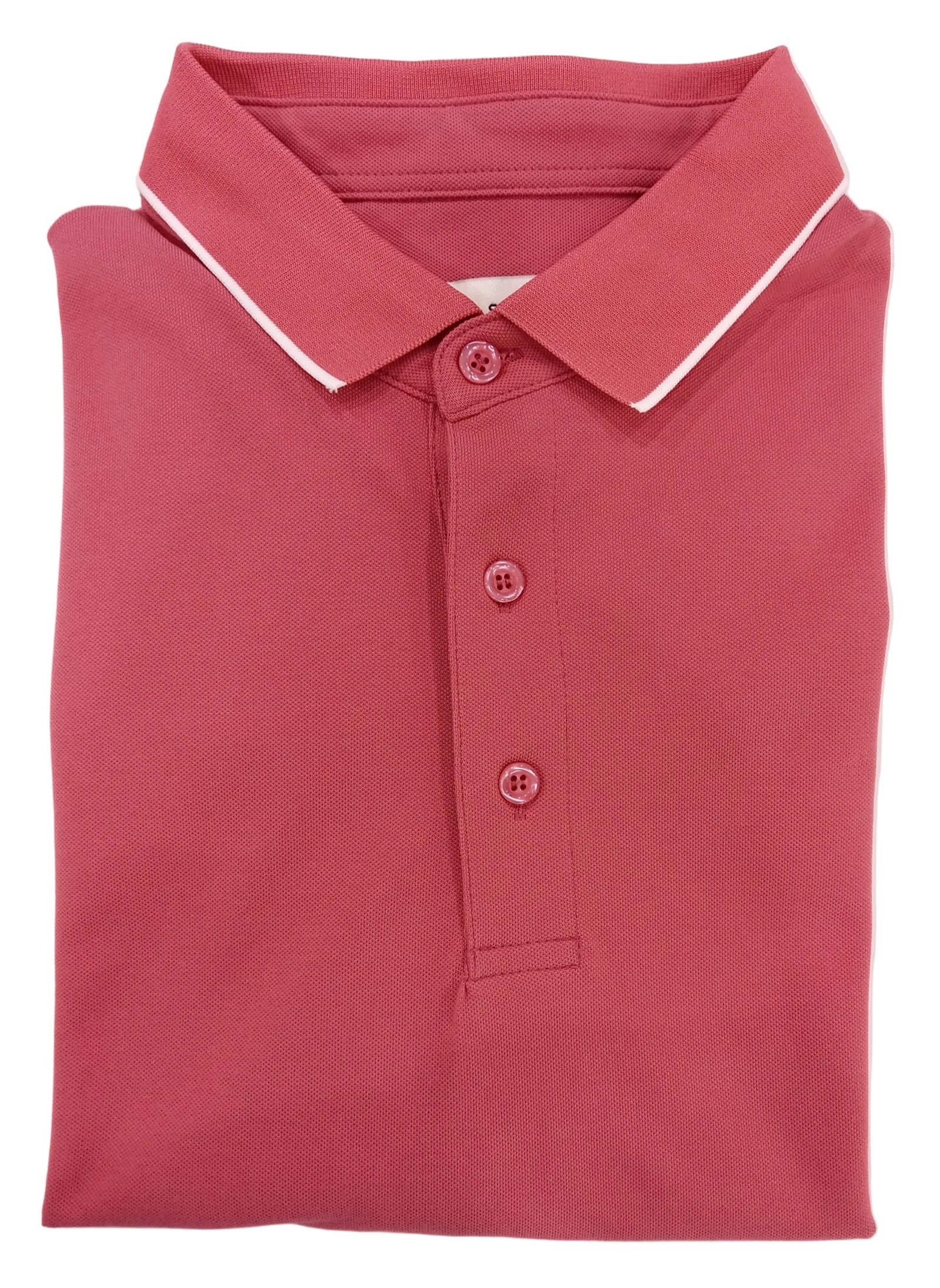 Boston Plain Pique Polo Red