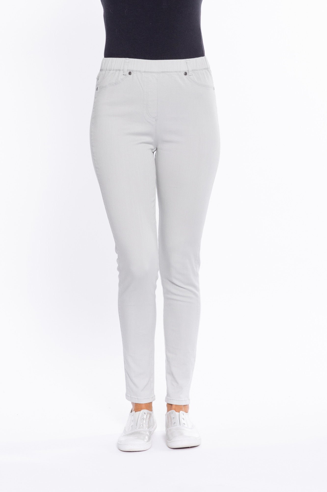 Cafe Latte Stretch Jegging Stone