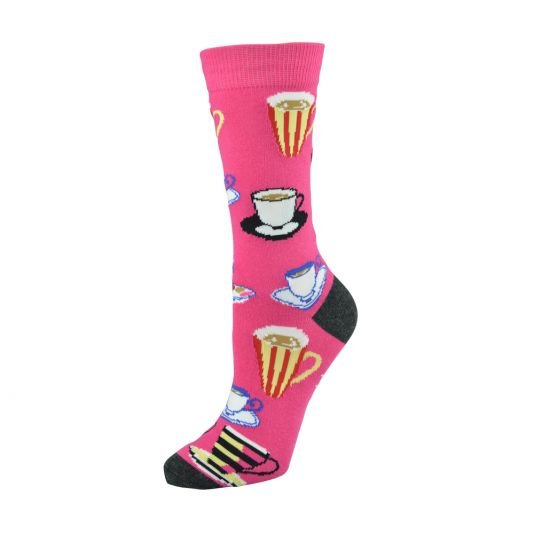 Womans Bamboo Cuppa Tea Socks