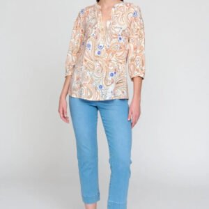 Bariloche Orange Balonga Blouse