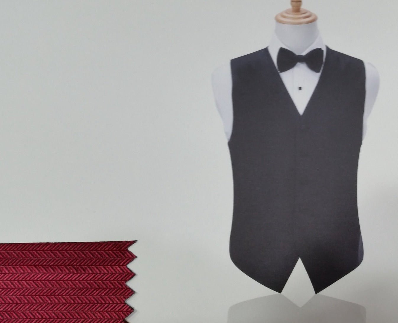 VEST HERRINGBONE